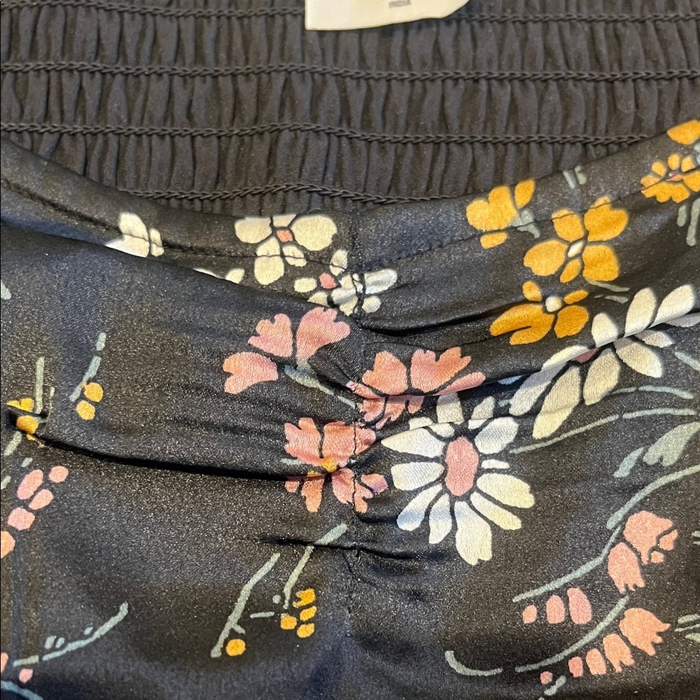 Abercrombie Kids Satin Floral Tiered Dress size 11/12 - Picture 8 of 12